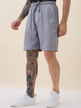 Men's Solid Basic Regular Fit Drawstring Shorts
